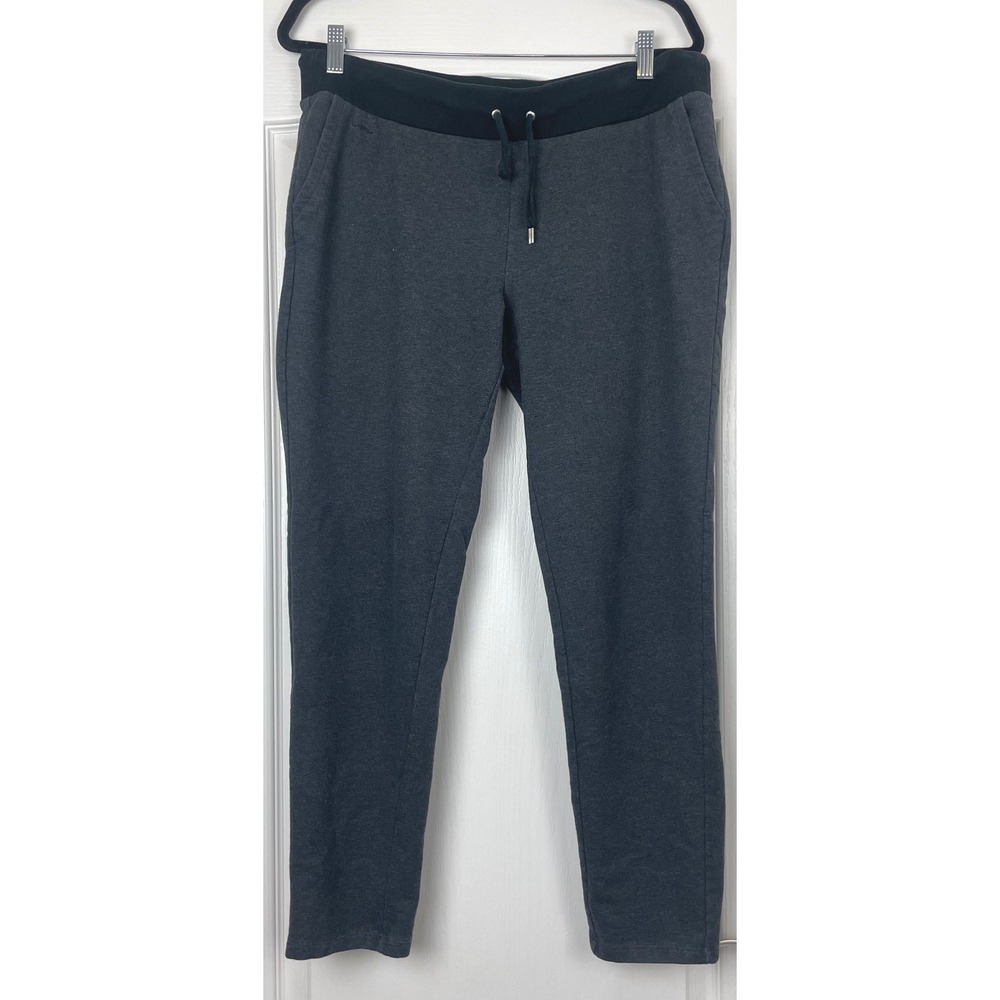 Lauren Active Ralph Lauren Mens Gray Jogger Sweatpants Large Charcoal Tapered